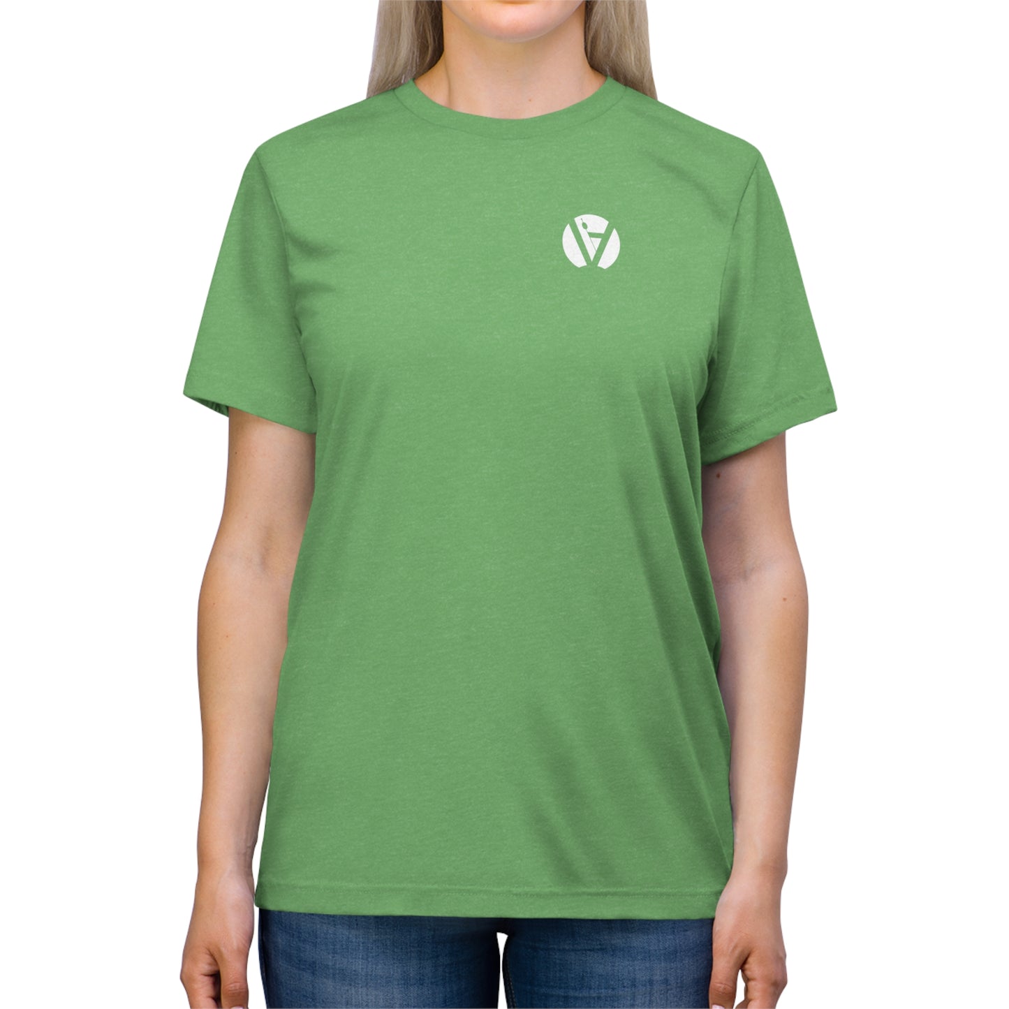 Short Sleeve Triblend Tee Original Icon Logo