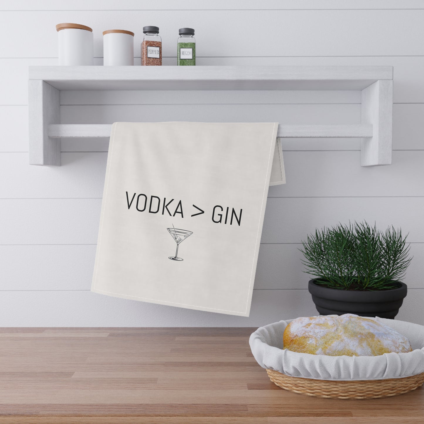 Kitchen Towel Vodka > Gin