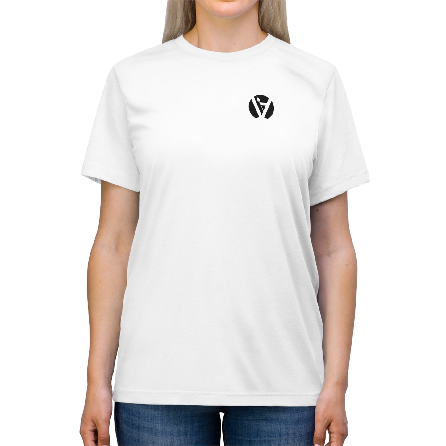 Short Sleeve Triblend Tee Original Icon Logo