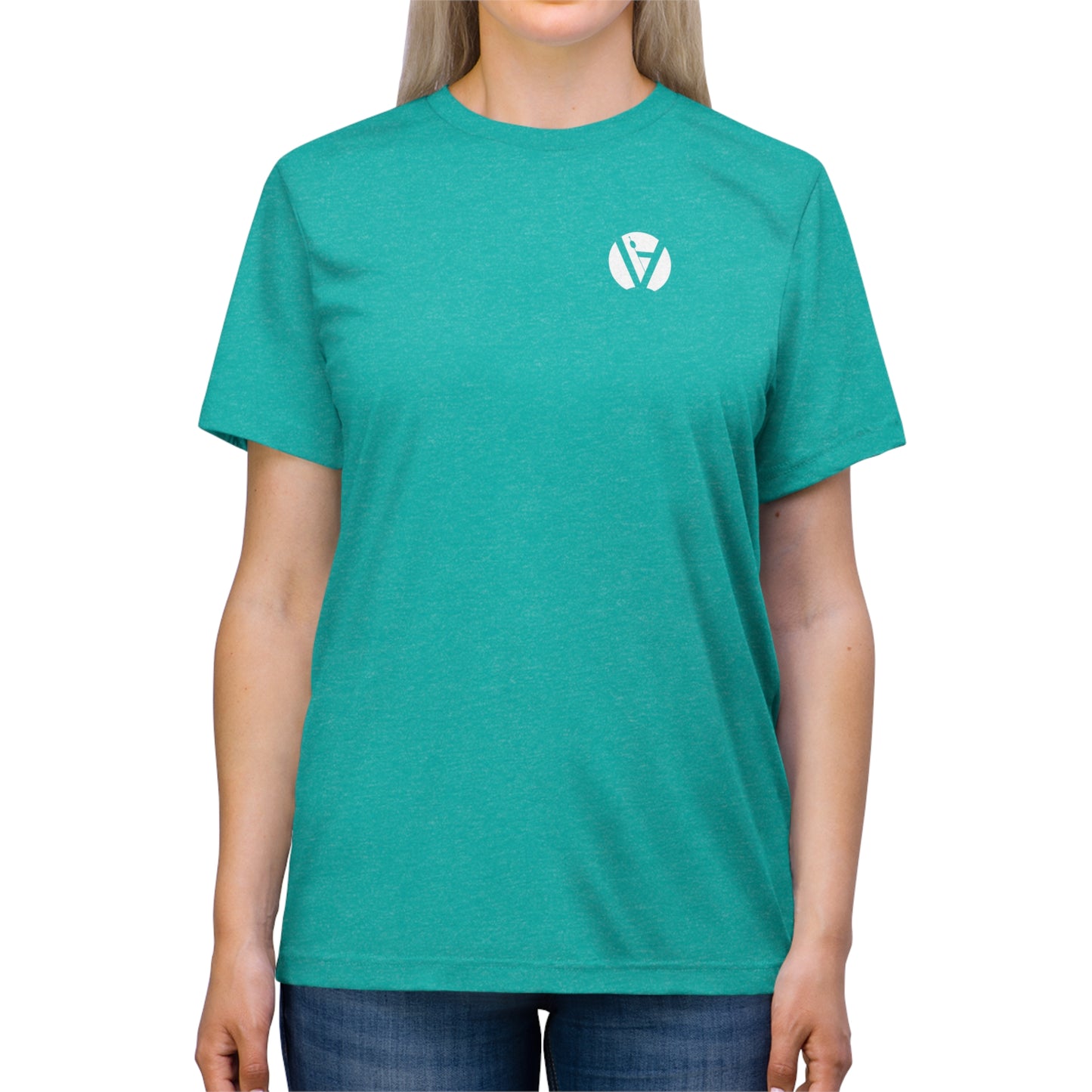 Short Sleeve Triblend Tee Original Icon Logo