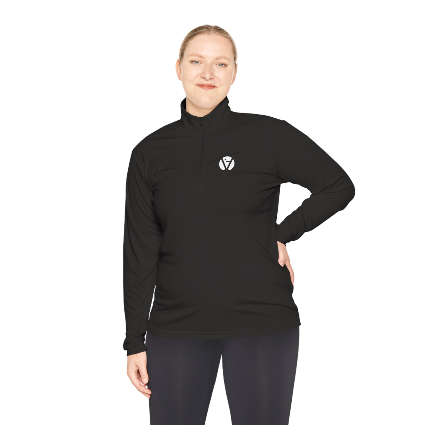 Quarter-Zip Original Icon Logo