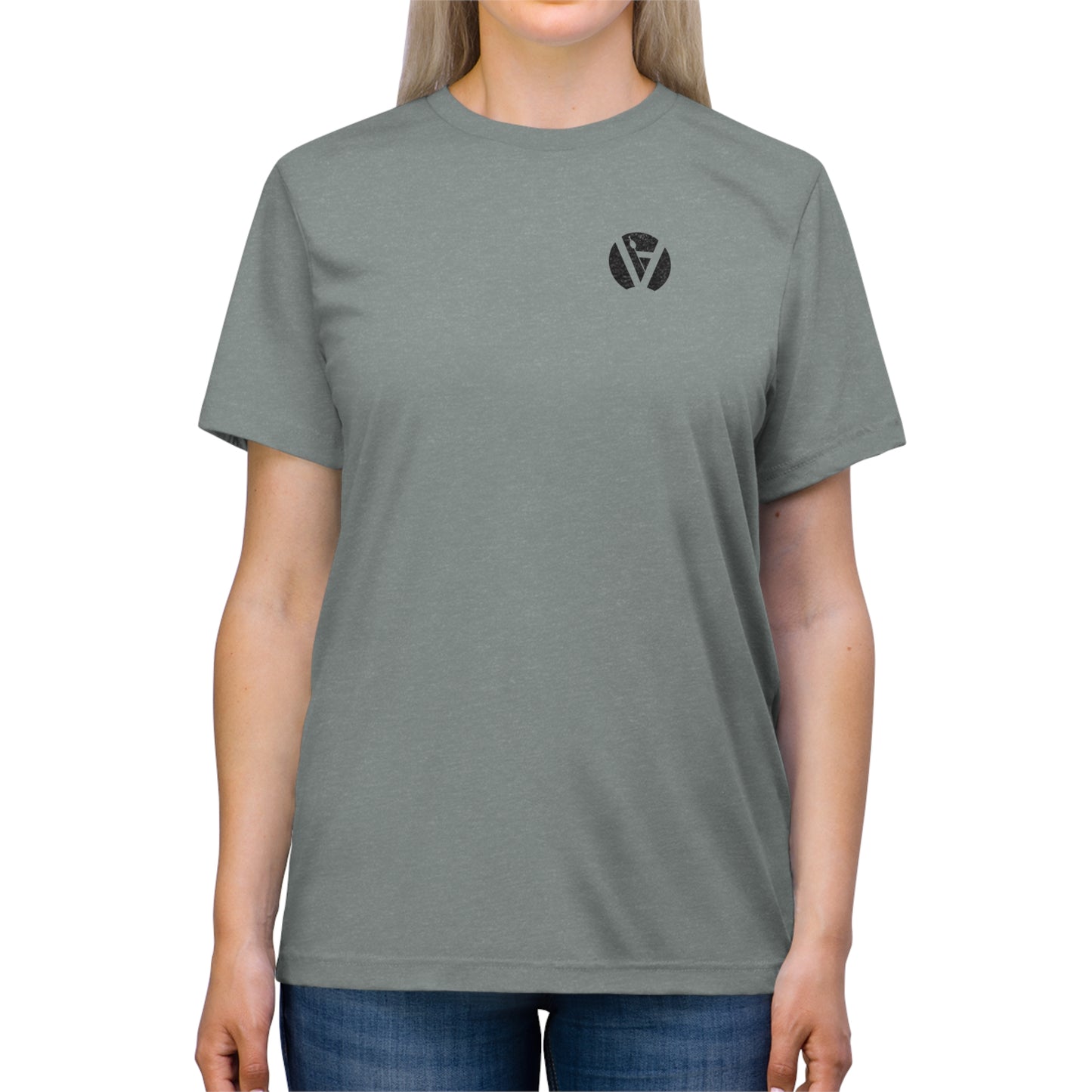 Short Sleeve Triblend Tee Original Icon Logo