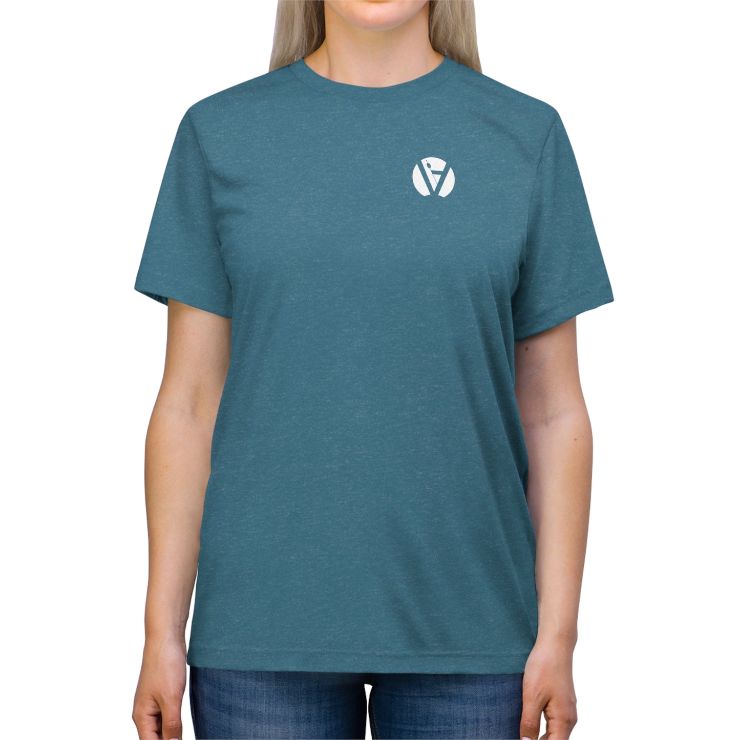 Short Sleeve Triblend Tee Original Icon Logo