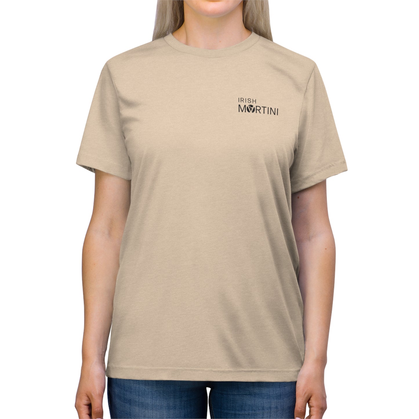 Short Sleeve Triblend Tee Original Irish Martini