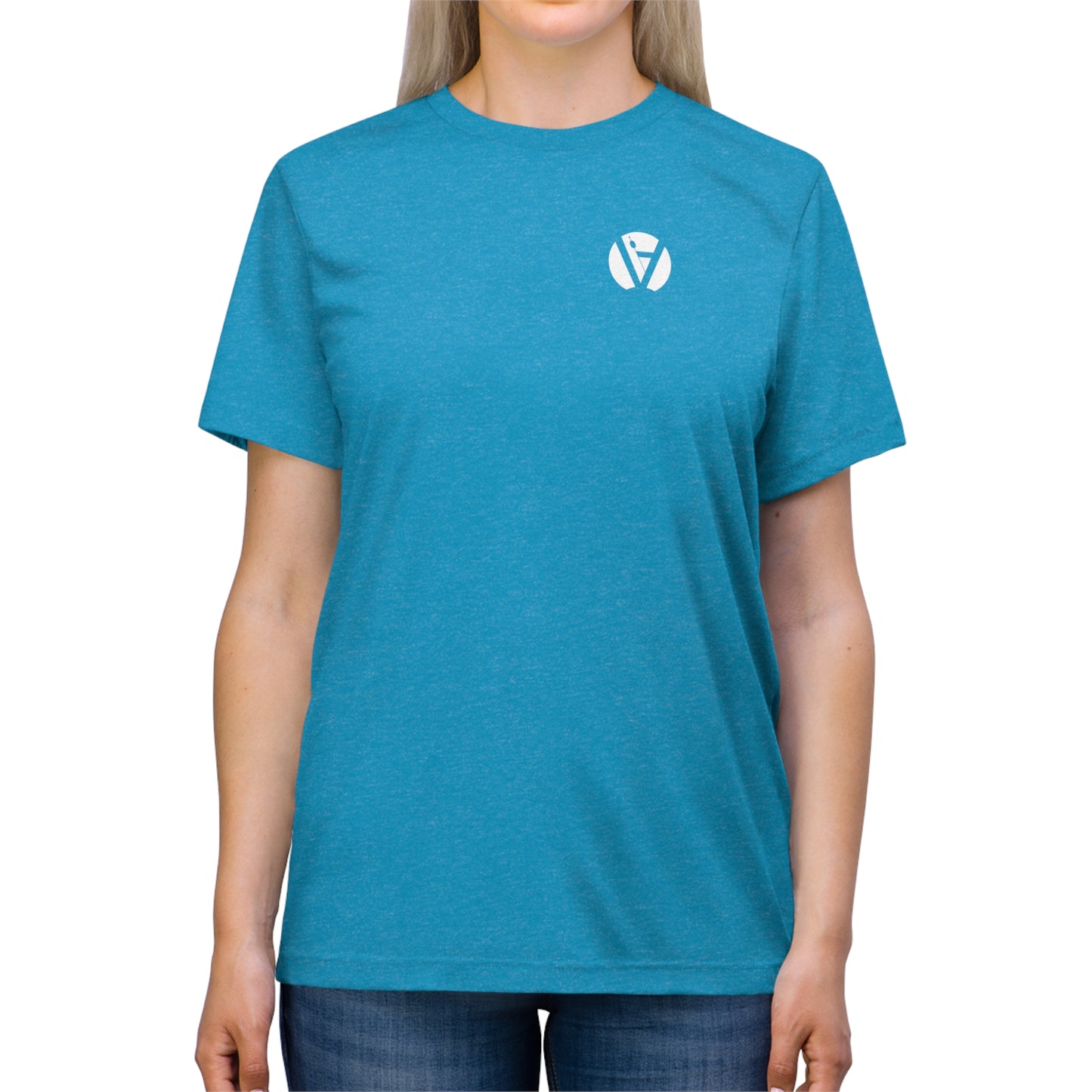 Short Sleeve Triblend Tee Original Icon Logo