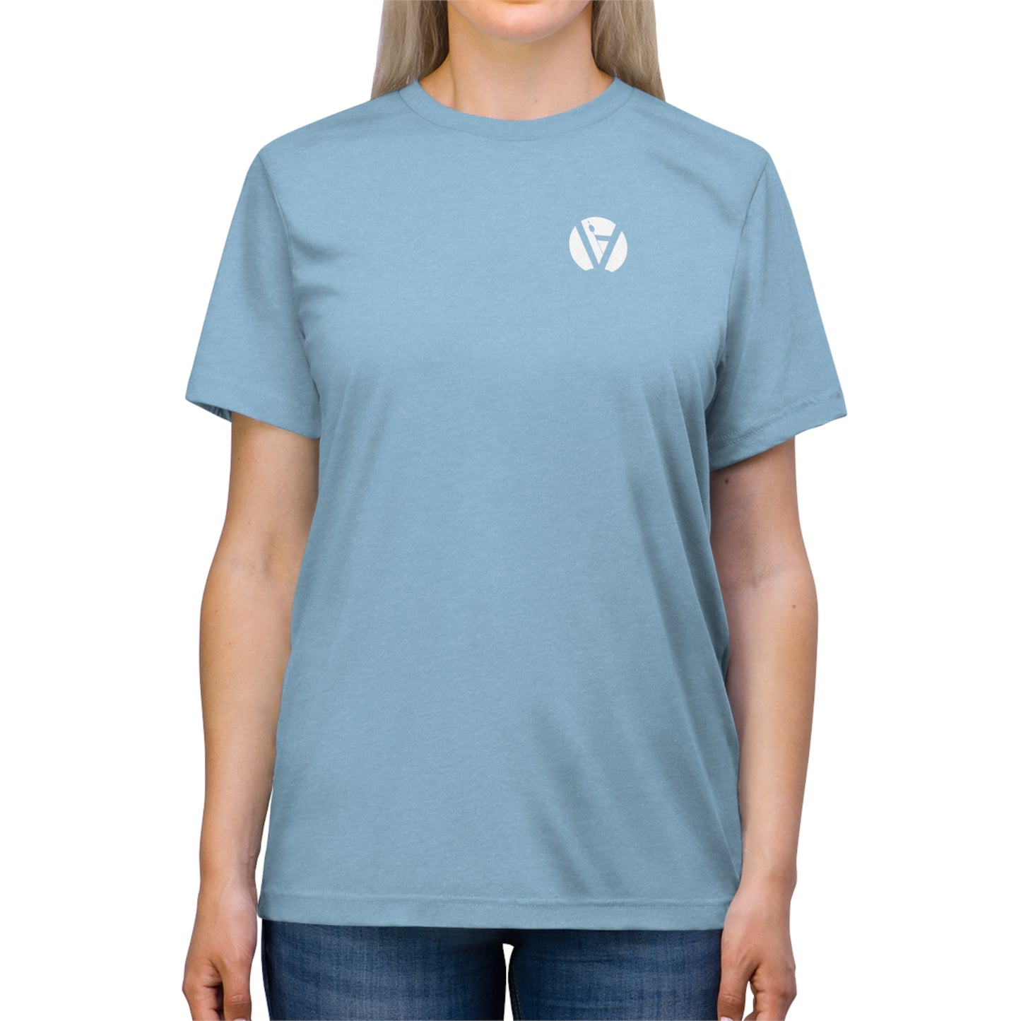 Short Sleeve Triblend Tee Original Icon Logo