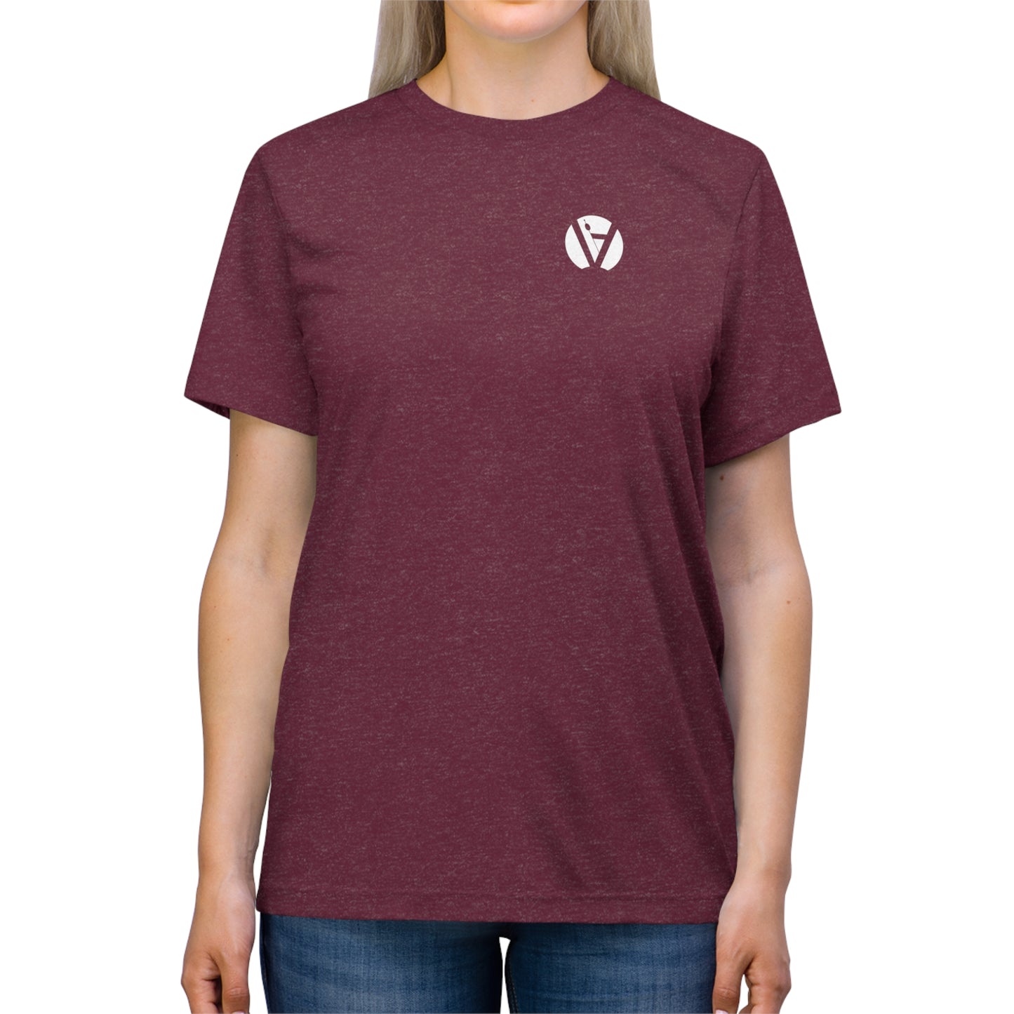 Short Sleeve Triblend Tee Original Icon Logo